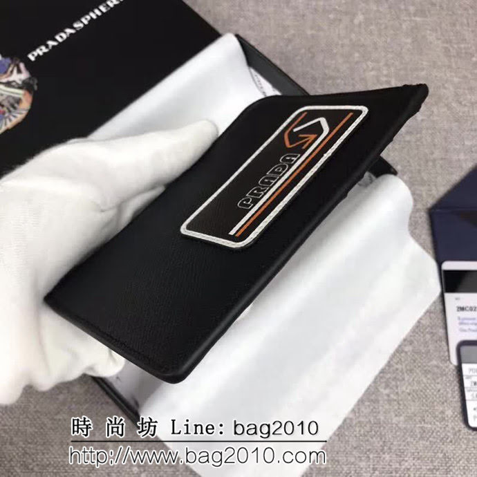 PRADA普拉達 官網同步 2018最新摩登態度系列 男士卡片夾 2MC021 DD1340